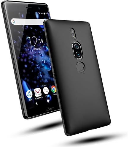 Amazon | au Xperia XZ2 Premium SOV38 Chrome Black | Sony